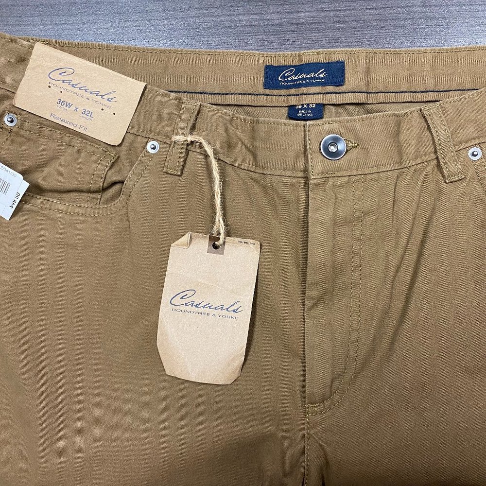 Men's khaki jeans 36/32
